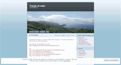 Desktop Screenshot of energieuitwater.wordpress.com