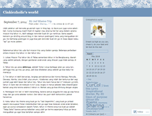 Tablet Screenshot of cinkiez.wordpress.com