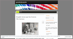 Desktop Screenshot of granitodecanela.wordpress.com