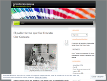 Tablet Screenshot of granitodecanela.wordpress.com