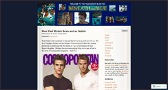 Desktop Screenshot of beneaththeblue.wordpress.com
