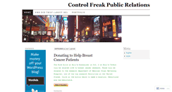 Desktop Screenshot of controlfreakpublicrelations.wordpress.com