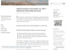 Tablet Screenshot of gildedempire.wordpress.com