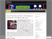 Tablet Screenshot of fishworx.wordpress.com