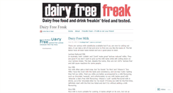 Desktop Screenshot of dairyfreeau.wordpress.com