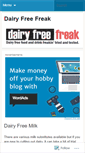 Mobile Screenshot of dairyfreeau.wordpress.com