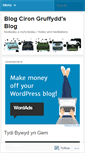 Mobile Screenshot of cirongruffydd.wordpress.com