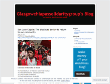 Tablet Screenshot of glasgowchiapassolidaritygroup.wordpress.com