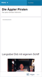 Mobile Screenshot of aepplerpiraten.wordpress.com