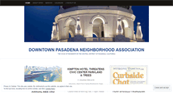 Desktop Screenshot of downtownpasadena.wordpress.com