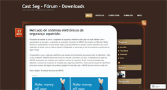 Desktop Screenshot of castseg.wordpress.com