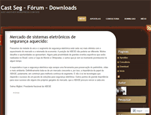 Tablet Screenshot of castseg.wordpress.com