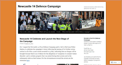 Desktop Screenshot of defencecampaign.wordpress.com