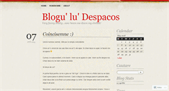 Desktop Screenshot of despacos.wordpress.com