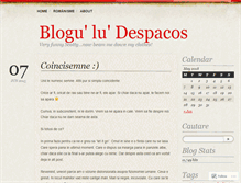 Tablet Screenshot of despacos.wordpress.com