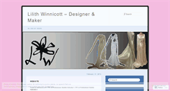 Desktop Screenshot of lilithwinnicott.wordpress.com