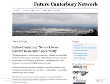 Tablet Screenshot of futurecanterburynetwork.wordpress.com