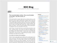 Tablet Screenshot of bdoblog.wordpress.com