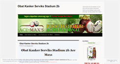 Desktop Screenshot of obatkankerserviksstadium2b.wordpress.com