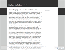 Tablet Screenshot of elephanttrafficjam.wordpress.com