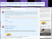 Tablet Screenshot of myshiz.wordpress.com