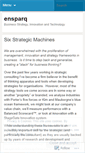 Mobile Screenshot of ensparq.wordpress.com