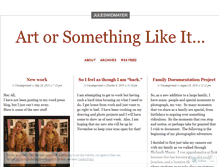 Tablet Screenshot of juleswidmayer.wordpress.com