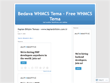 Tablet Screenshot of bedavawhmcstema.wordpress.com