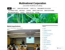 Tablet Screenshot of multinationalcorprat.wordpress.com