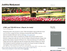 Tablet Screenshot of judithamadyasasi.wordpress.com
