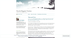 Desktop Screenshot of nicolahigginsfiction.wordpress.com