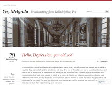 Tablet Screenshot of melyndayesenia.wordpress.com
