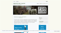 Desktop Screenshot of frentedelnalon.wordpress.com