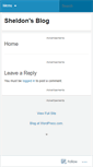 Mobile Screenshot of davesheldon.wordpress.com