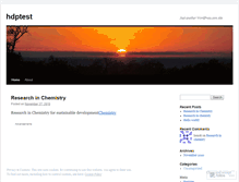 Tablet Screenshot of hdptest.wordpress.com