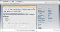 Desktop Screenshot of innovationscosmetics.wordpress.com