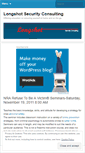 Mobile Screenshot of longshotsecurityconsulting.wordpress.com