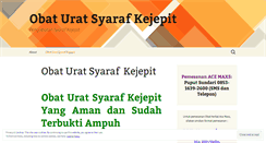 Desktop Screenshot of obaturatsyarafkejepitblog.wordpress.com