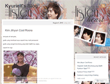 Tablet Screenshot of kyurielf.wordpress.com