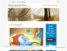Tablet Screenshot of morgondagg9.wordpress.com