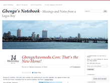 Tablet Screenshot of gbengaawomodu.wordpress.com