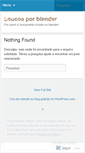 Mobile Screenshot of loucosporblender.wordpress.com
