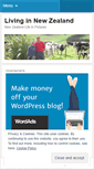 Mobile Screenshot of nzliving.wordpress.com
