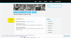 Desktop Screenshot of mascagniufficio.wordpress.com