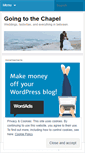 Mobile Screenshot of goingtothechapelct.wordpress.com