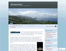Tablet Screenshot of allthingsnewstore.wordpress.com