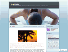 Tablet Screenshot of biofit.wordpress.com