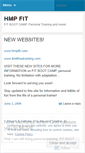 Mobile Screenshot of hmpfit.wordpress.com