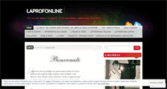 Desktop Screenshot of laprofonline.wordpress.com
