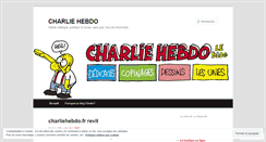 Desktop Screenshot of charliehebdo.wordpress.com